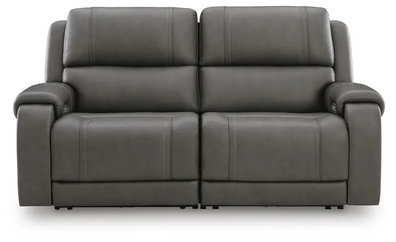 5Z Pittson Power Reclining Loveseat – Compact Sectional Option 1