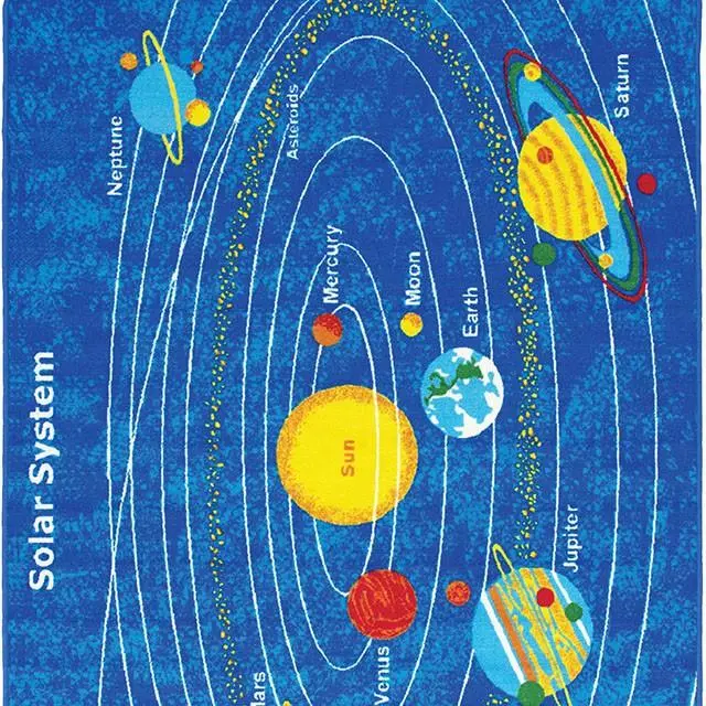 Abbey Solar System Design Area Rug – 4'9" X 6'9" 1