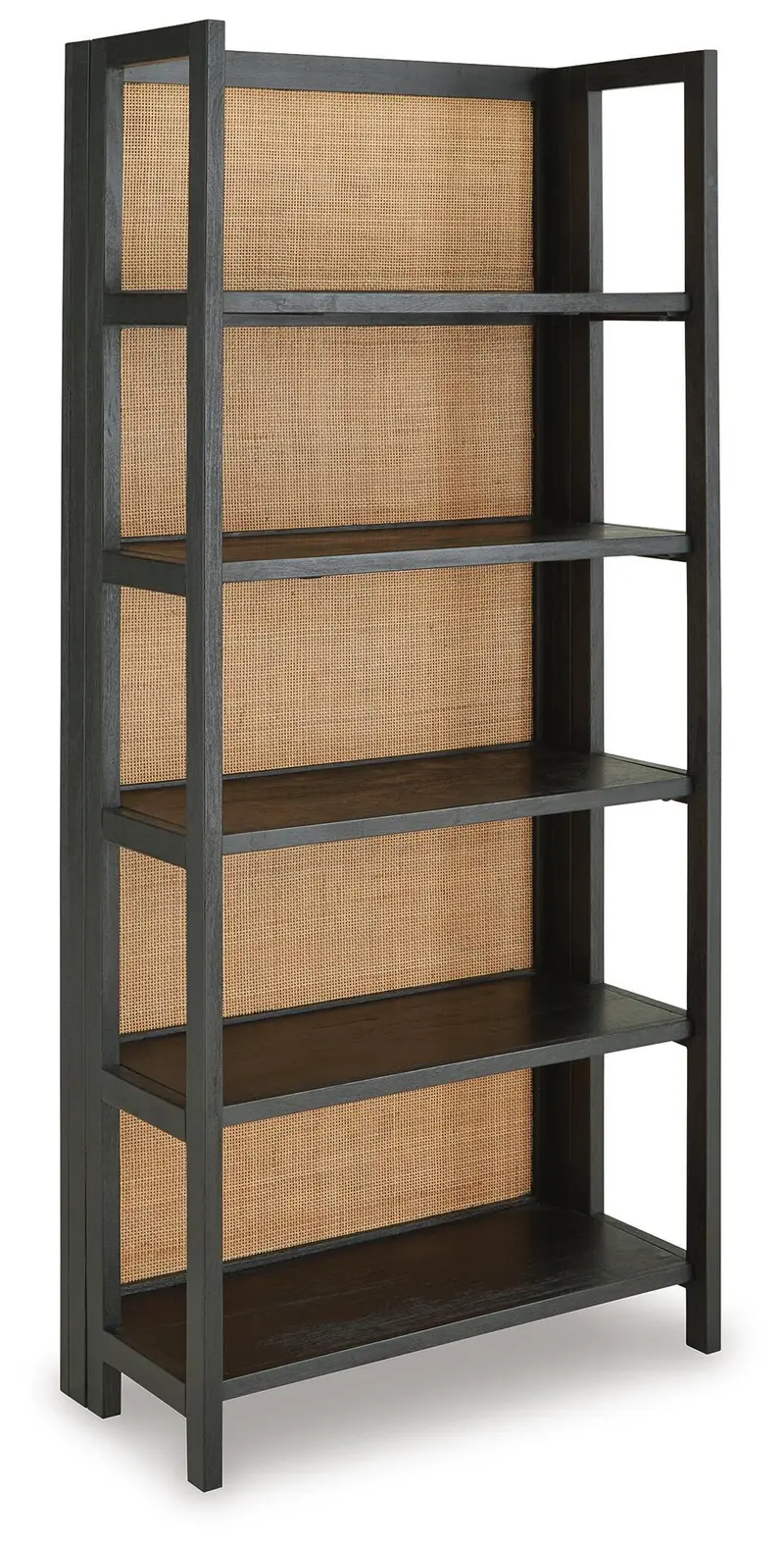 Abyard Adjustable Bookcase – Wooden Shelving Unit 1