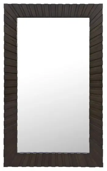 Advin Round Metallic Accent Mirror 1
