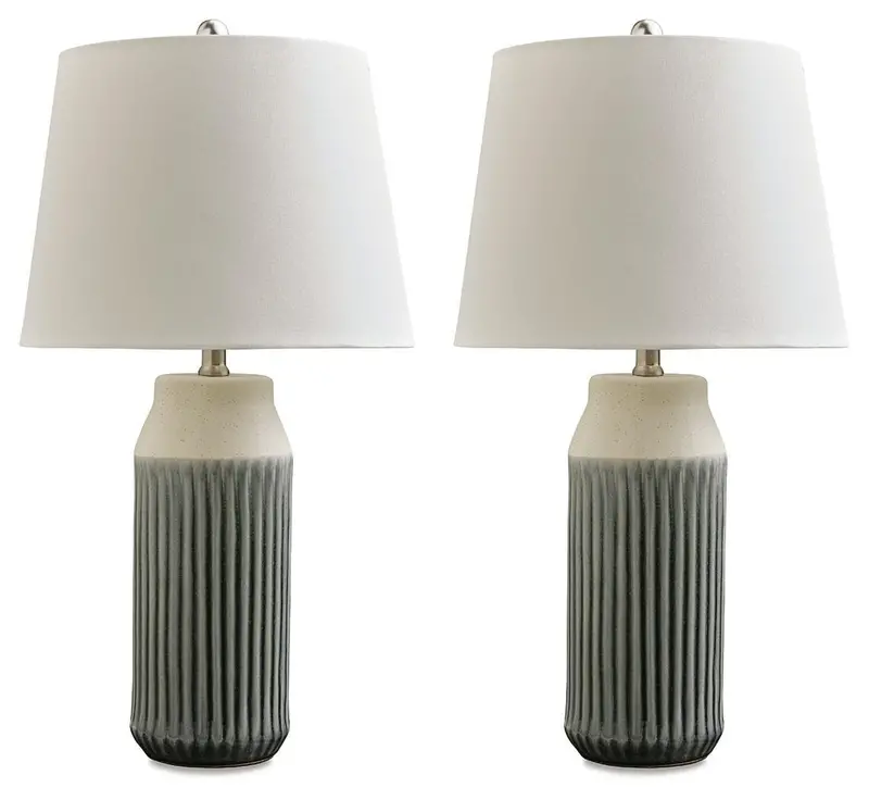 Afener Dual Table Lamps (Matching Pair) 1