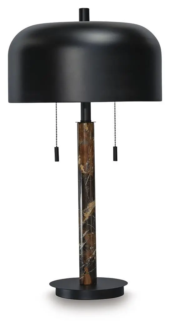 Alanbert Ceramic Table Lamp With Linen Shade 1