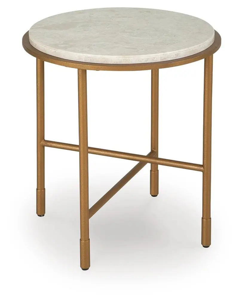 Alben Solid Wood End Table 1