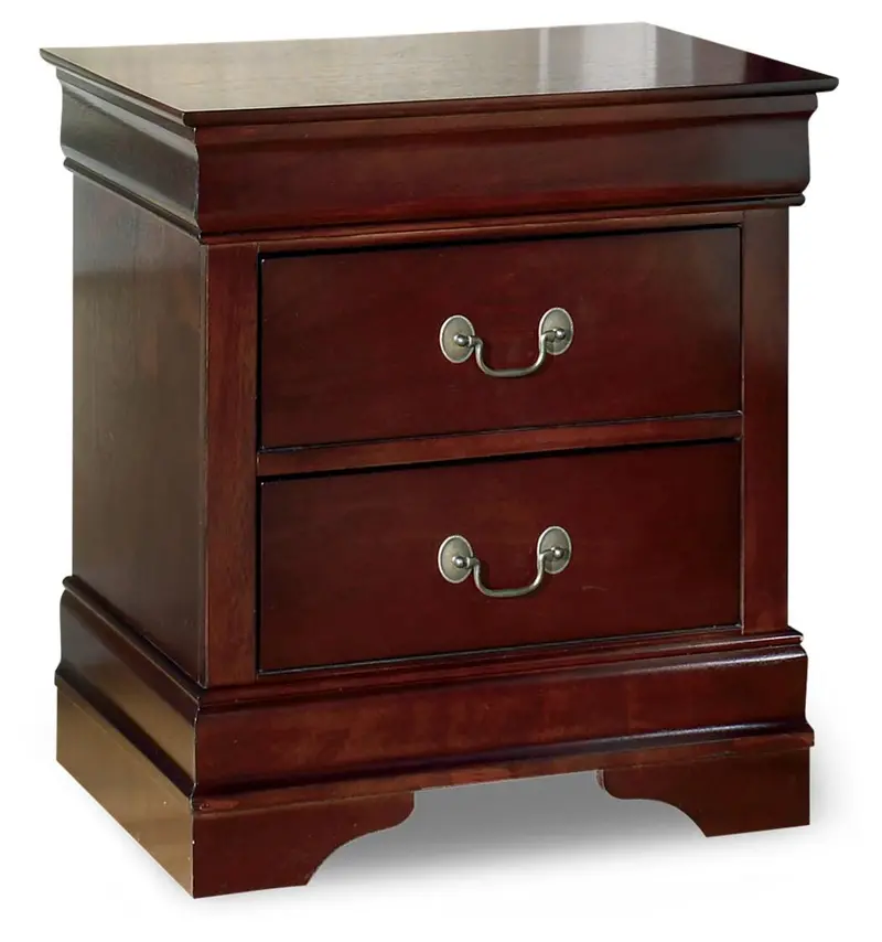 Alisdair Modern Wooden Nightstand 1