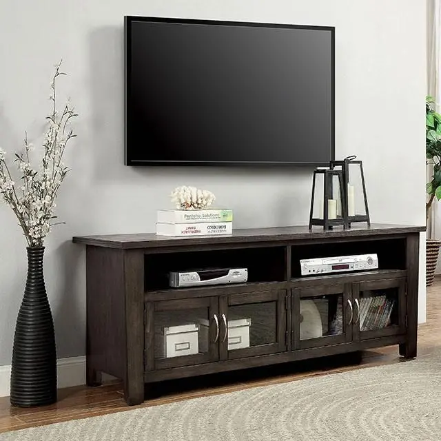 Alma Gray Tv Stand – 60-Inch And 72-Inch Modern Media Console 1