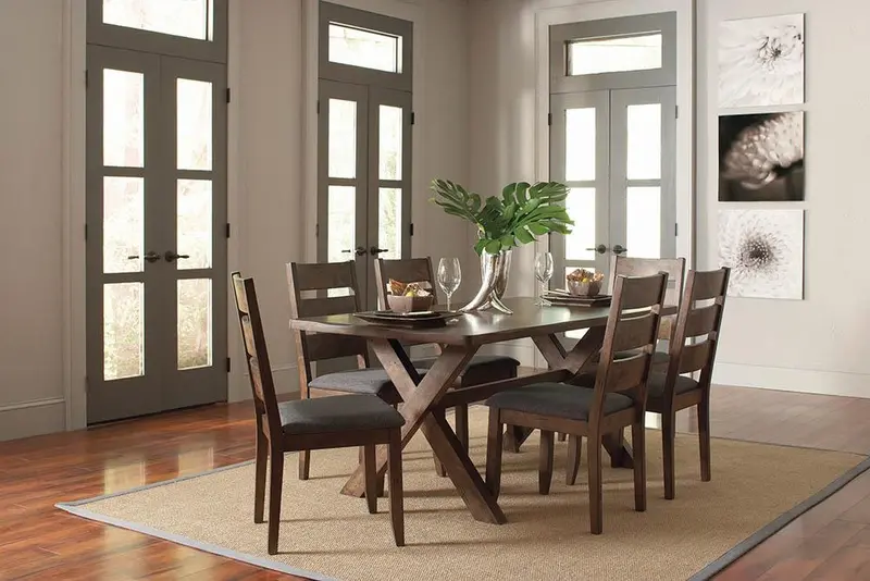 Alston Knotty Nutmeg Rustic Dining Chair 1