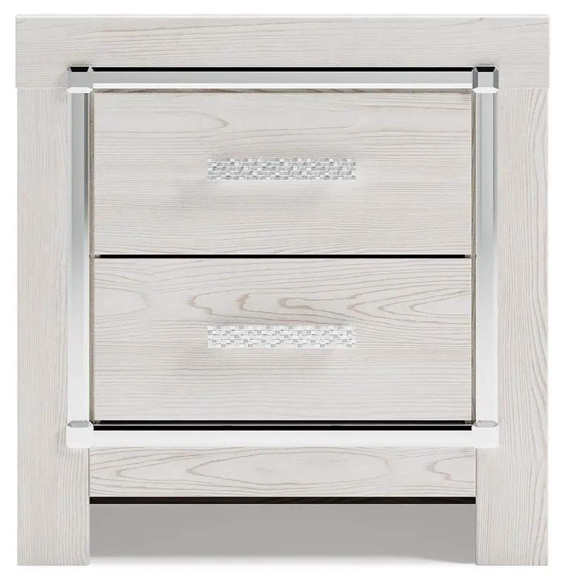 Altyra Compact Nightstand With Open Shelf 1