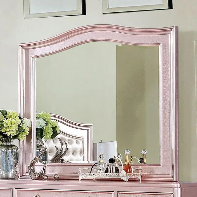Ariston Rose Gold Framed Wall Mirror 1