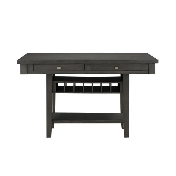 Baresford Gray Counter Height Dining Table With Clean Profile 1