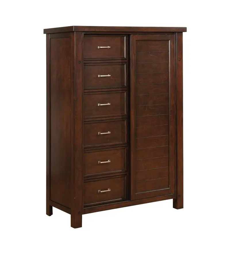 Barstow Pinot Noir Transitional Door Chest 1