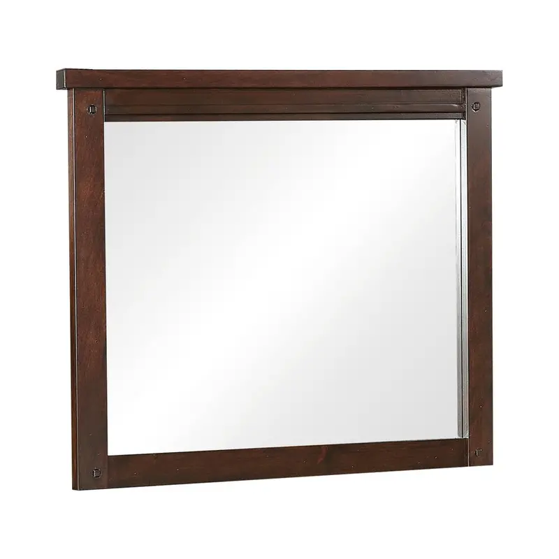 Barstow Pinot Noir Transitional Wall Mirror 1