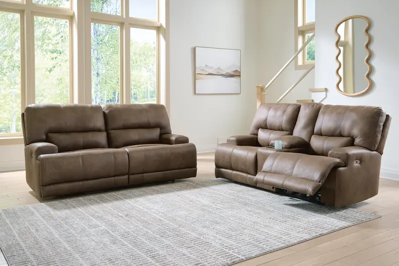 Beckley Place Reclining Living Room Set – Sofa, Loveseat & Recliner 1