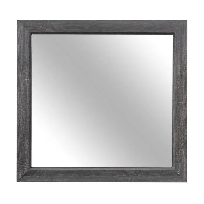 Beechnut Gray Rectangular Wall Mirror 1