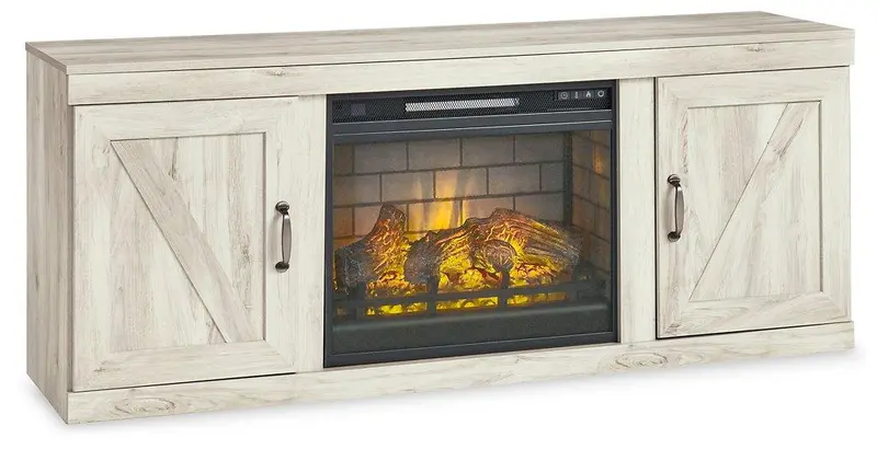 Bellaby Electric Fireplace Tv Stand – Contemporary Media Console 1