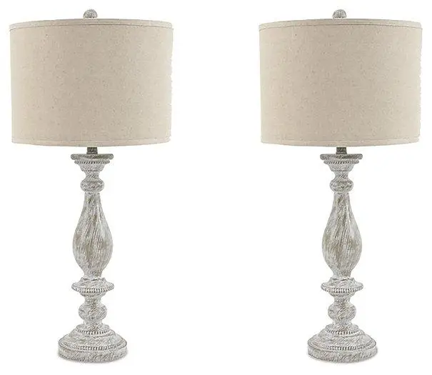 Bernadate Ceramic Table Lamps – Matching Pair 1