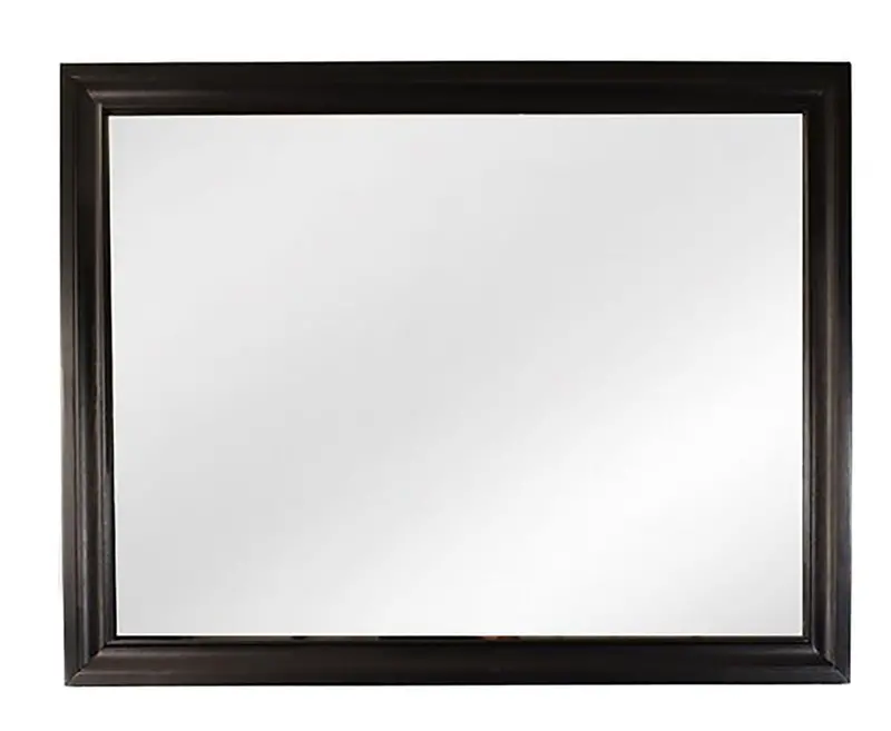 Black Matrix Full-Length Mirror By Galaxy Home 1