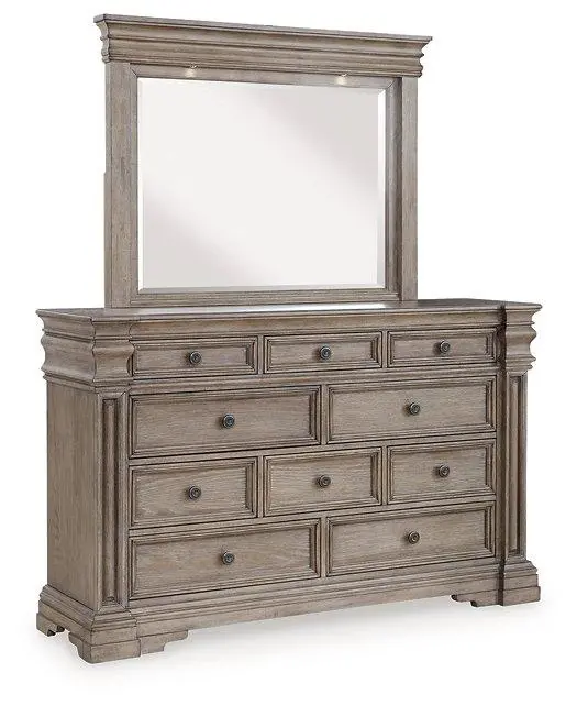 Blairhurst 6-Drawer Dresser With Matching Wall Mirror 1