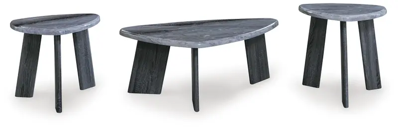 Bluebond Nesting Tables – Set Of Three Geometric Side Tables 1