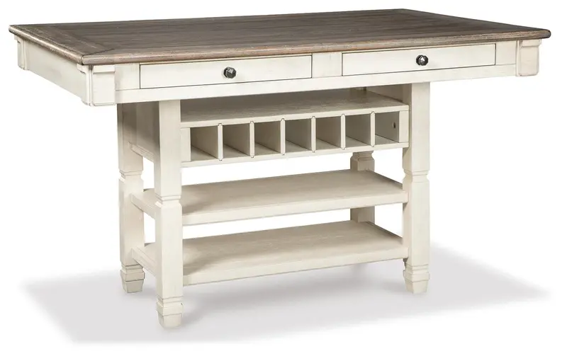 Bolanburg Counter-Height Dining Table – Rustic Wood Finish 1