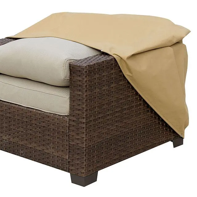 Boyle Light Brown Accent Chair Dust Cover 1