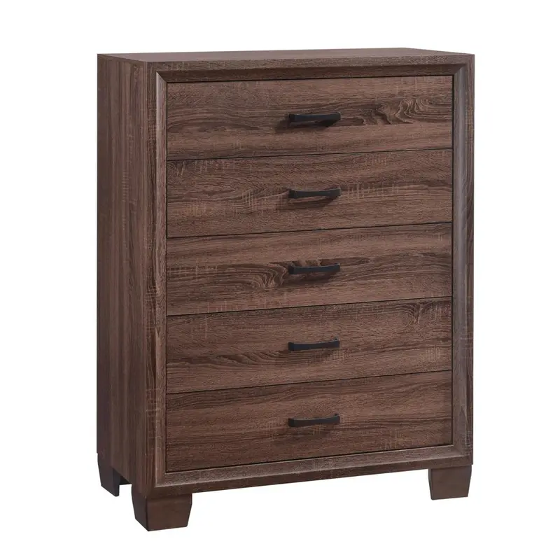 Brandon Transitional Wood Chest With Drawers 1