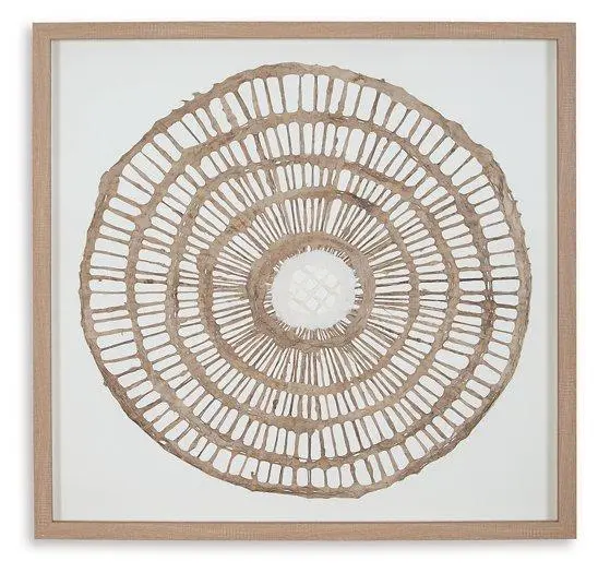 Brockham Geometric Wall Sculpture – Metallic Modern Art 1