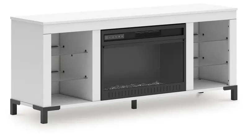 Brollevi 60-Inch Electric Fireplace Tv Stand 1