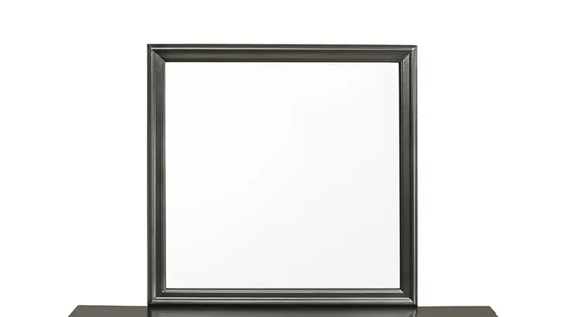 Brooklyn Wall Mirror In Gray – Galaxy Home 1