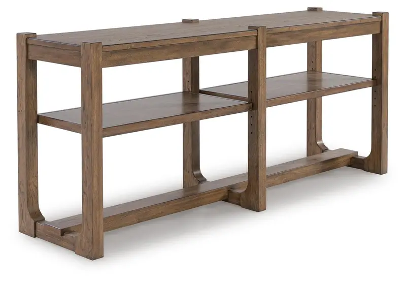 Cabalynn Slim Sofa Table With Lower Shelf 1