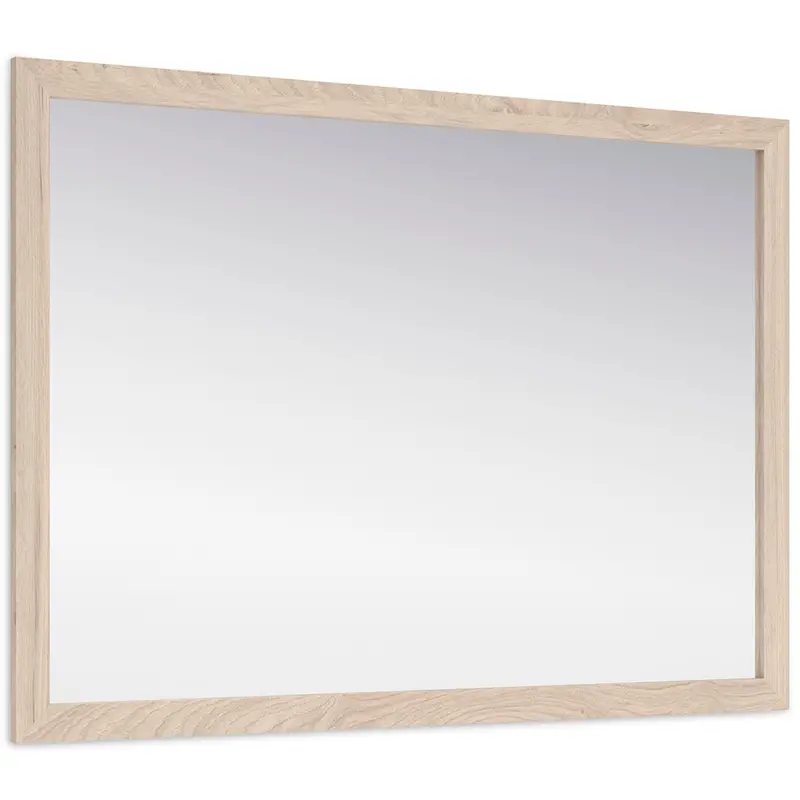 Cadmori Arched Bedroom Mirror With Wood Frame 1