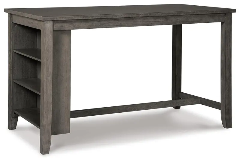 Caitbrook Extendable Counter-Height Dining Table – Solid Wood Top 1