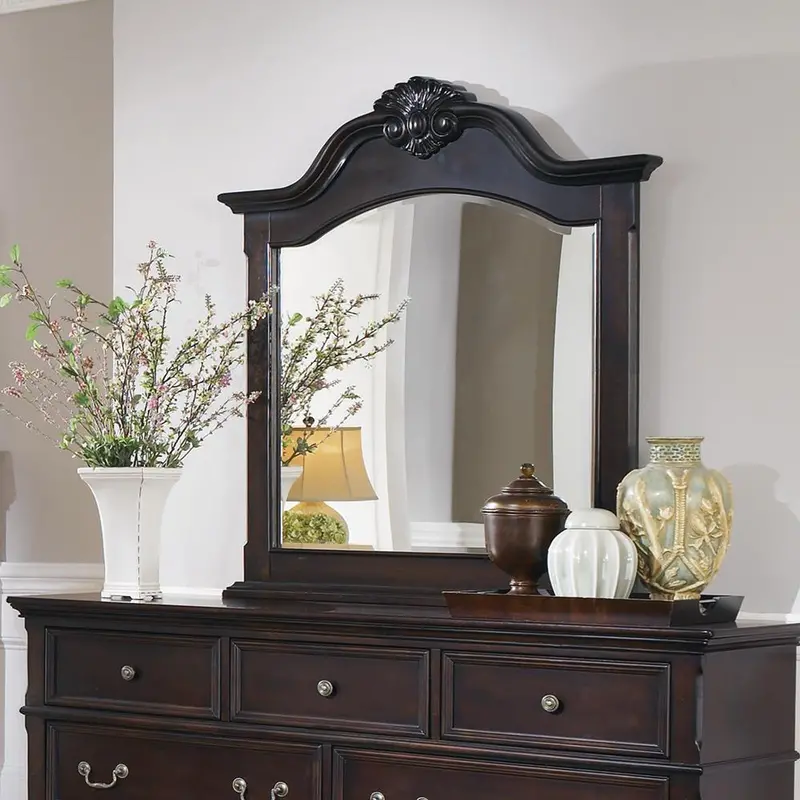 Cambridge Arched Full-Length Dresser Mirror 1