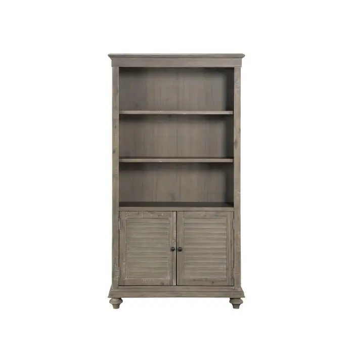 Cardano Brown Bookcase – Modular Wooden Shelf Unit For Office Or Living Space 1