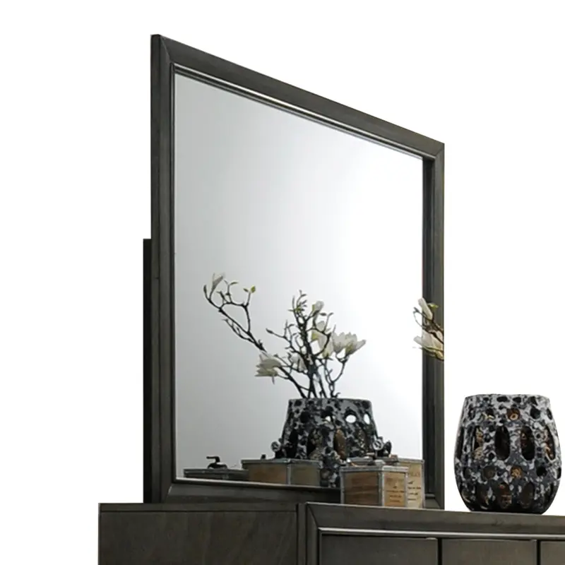 Carine Ii Gray Wall Mirror 1