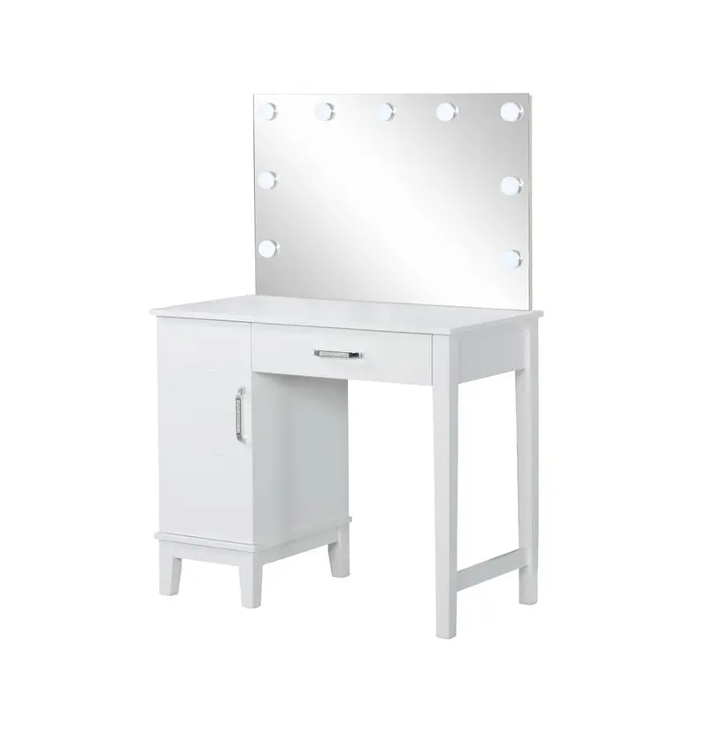 Complete G931149 Vanity Set – Mirror, Stool & Storage 1