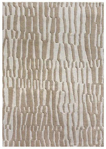 Corrbell Soft Plush Area Rug In Neutral Tones 1