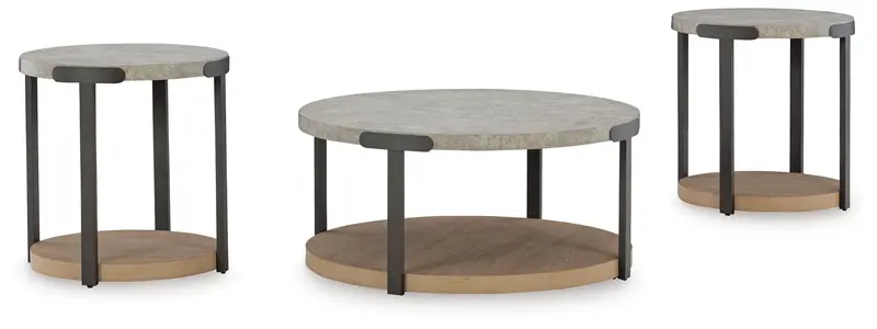 Darthurst Geometric Nesting Table Set (3-Piece) 1