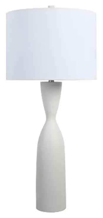 Davinford Vintage-Inspired Table Lamp With Linen Shade 1