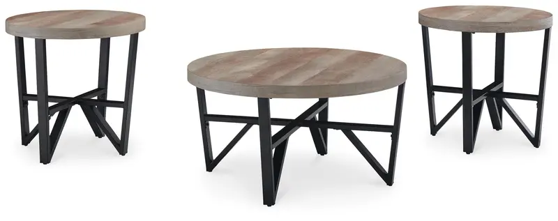 Deanlee Nesting Accent Table Set (3-Piece) 1