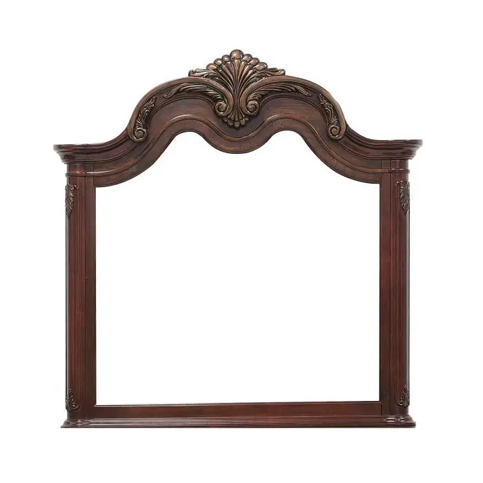 Deryn Park Cherry Wall Mirror – Classic Oval Frame Design (2243-6) 1