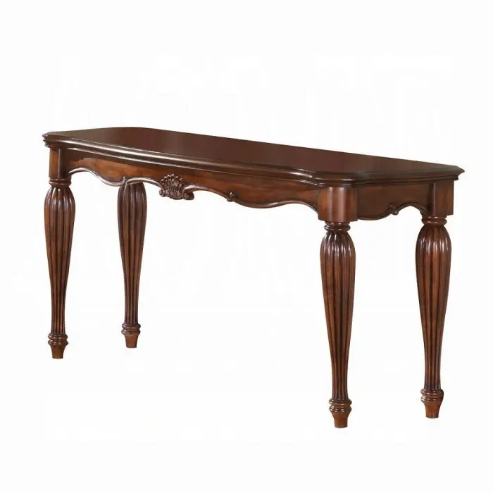 Dreena Slim Sofa Console Table With Shelf 1