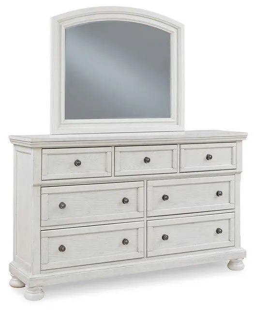Dresser With Matching Wall Mirror – Robbinsdale Set 1