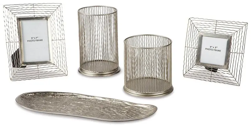 Dympna Coordinated Home Accessory Set (5-Piece) 1