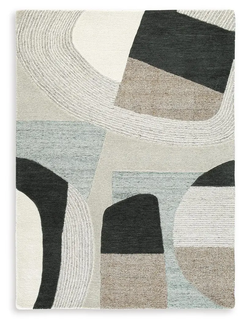 Edrickhill Contemporary 5' X 7' Area Rug 1