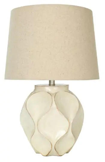 Edselham Adjustable Table Lamp With Fabric Shade 1