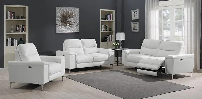 Electric Power Sofa – Full-Function Reclining Couch (G603394) 1