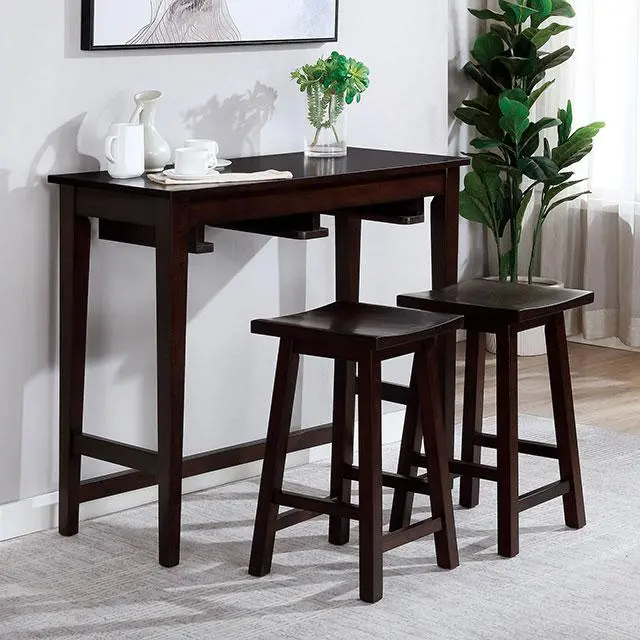 Elinor Industrial Bar Table And Stool Set 1