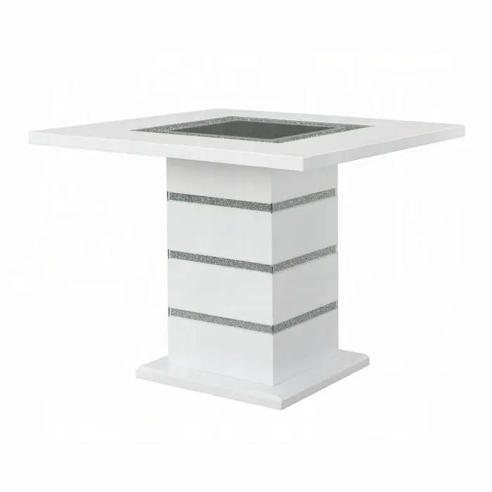 Elizaveta Pedestal-Style Counter-Height Dining Table 1