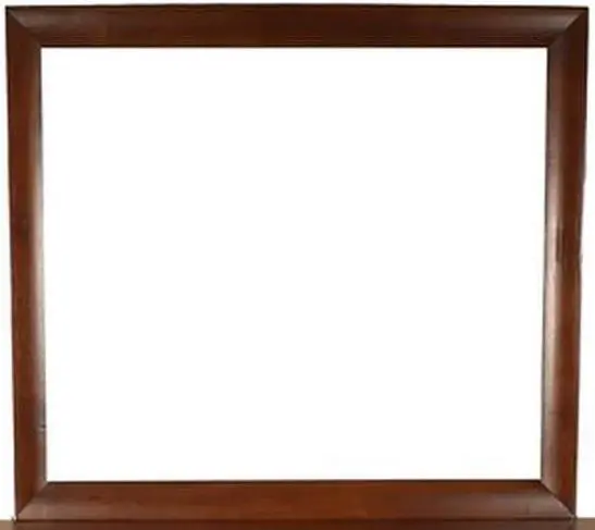 Emily Wall Mirror By Galaxy Home – Cherry Wood Frame (Ghf-808857686015) 1