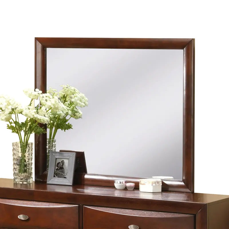 Espresso Wood Mirror – Ireland Collection 1